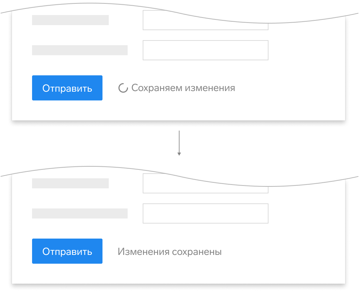 Сохранение данных — Взаимодействие с интерфейсом — Принципы — Контур.Гайды